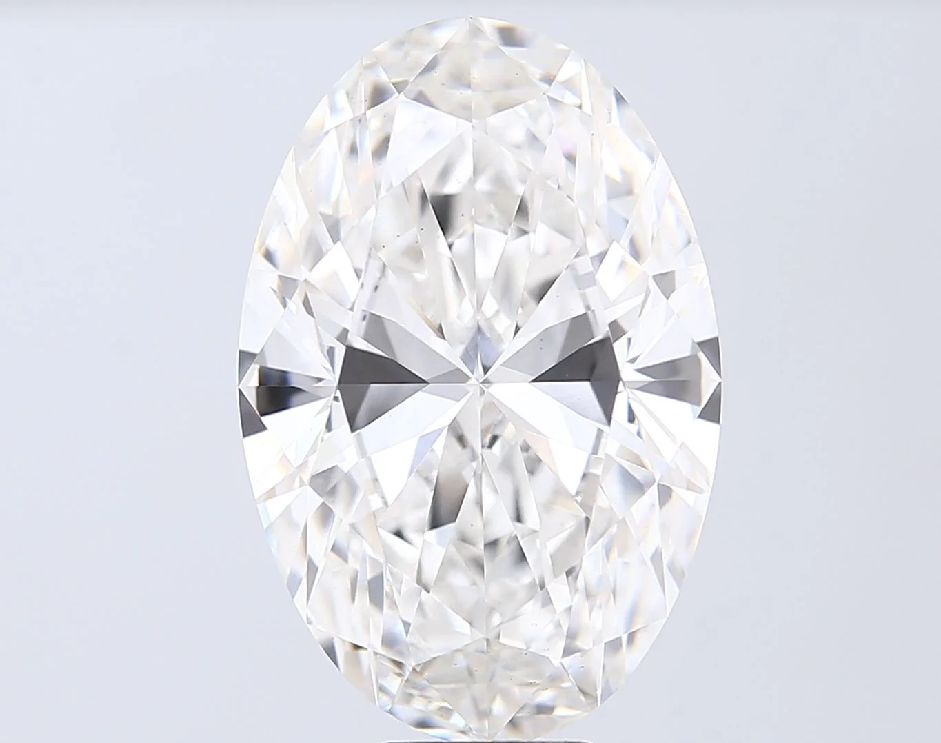 11.16 ct. F/VS1 Oval Lab Grown Diamond