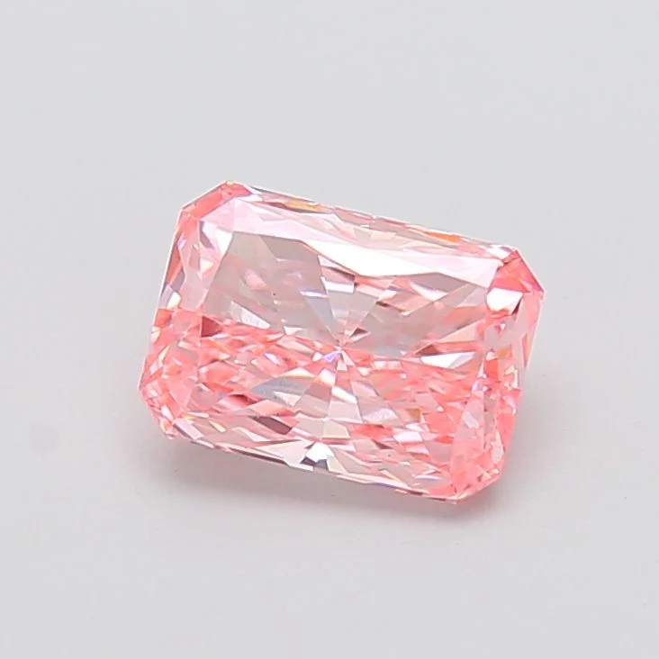 2.00 ct. Fancy Vivid Pink/VS1 Radiant Lab Grown Diamond