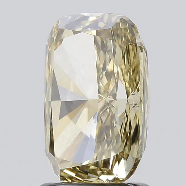2.00 ct. Fancy Yellow/VS1 Cushion Modified Lab Grown Diamond