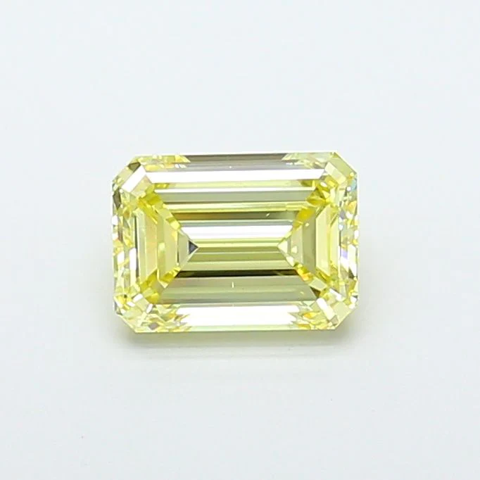 2.00 ct. Fancy Yellow/VS2 Emerald Lab Grown Diamond