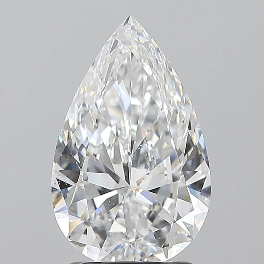 2.01 ct. D/SI1 Pear Diamond