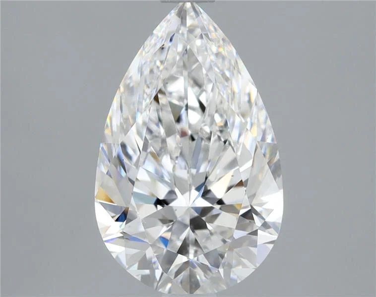 2.01 ct. D/VS1 Pear Diamond