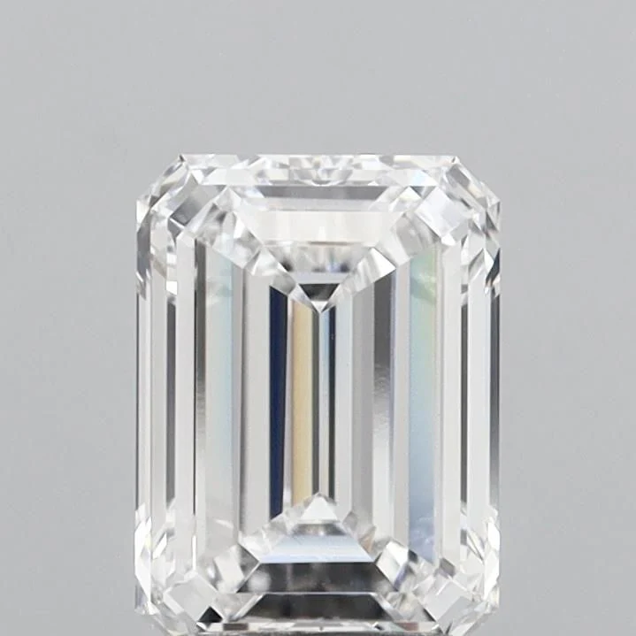 2.01 ct. D/VVS2 Emerald Lab Grown Diamond