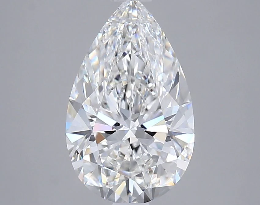 2.01 ct. F/VS1 Pear Lab Grown Diamond