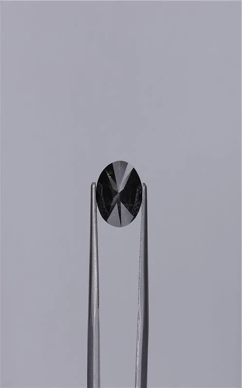 2.01 ct. Fancy Black/VVS2 Oval Diamond