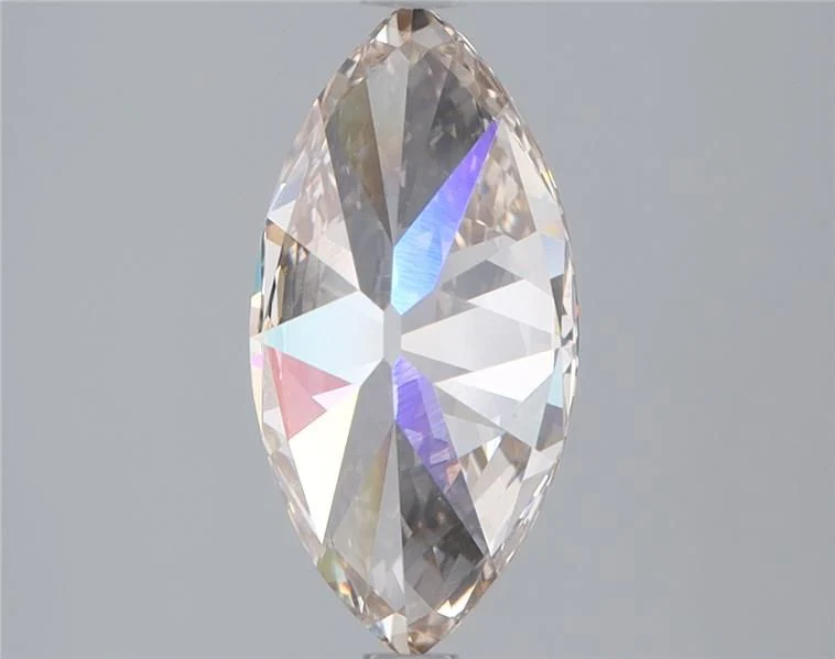 2.01 ct. Fancy Champagne/VS1 Marquise Lab Grown Diamond - Image 2