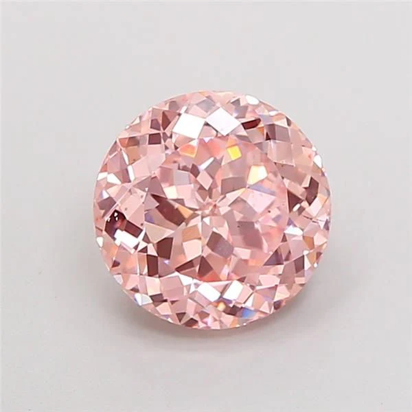 2.01 ct. Fancy Intense Pink/VS2 Round Lab Grown Diamond