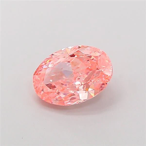 2.01 ct. Fancy Vivid Pink/VS1 Oval Lab Grown Diamond