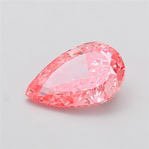 2.01 ct. Fancy Vivid Pink/VS1 Pear Lab Grown Diamond