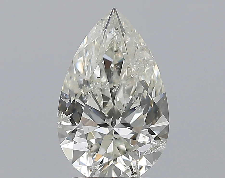 2.01 ct. H/SI2 Pear Diamond