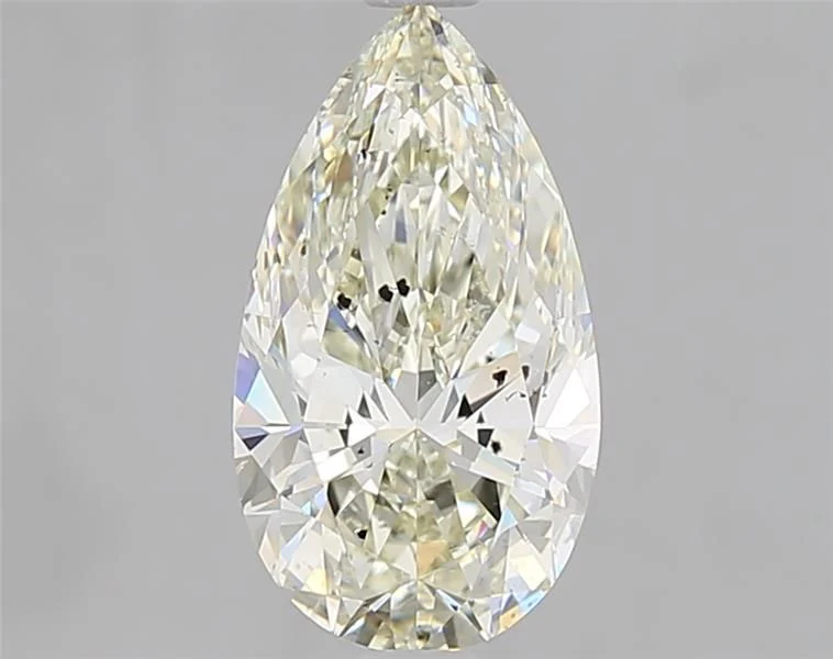 2.01 ct. L/I1 Pear Diamond