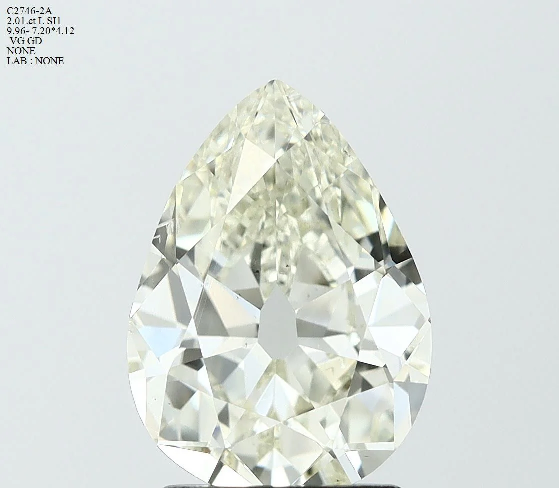 2.01 ct. L/SI1 Old Miner Diamond