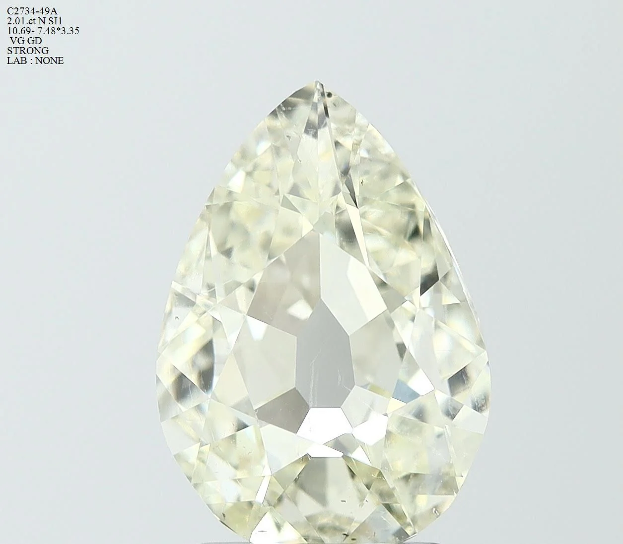 2.01 ct. N/SI1 Old Miner Diamond
