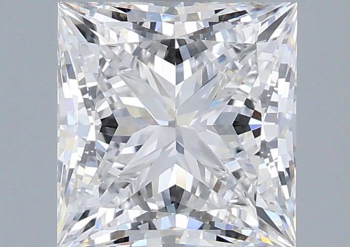 2.02 ct. D/VVS2 Princess Lab Grown Diamond