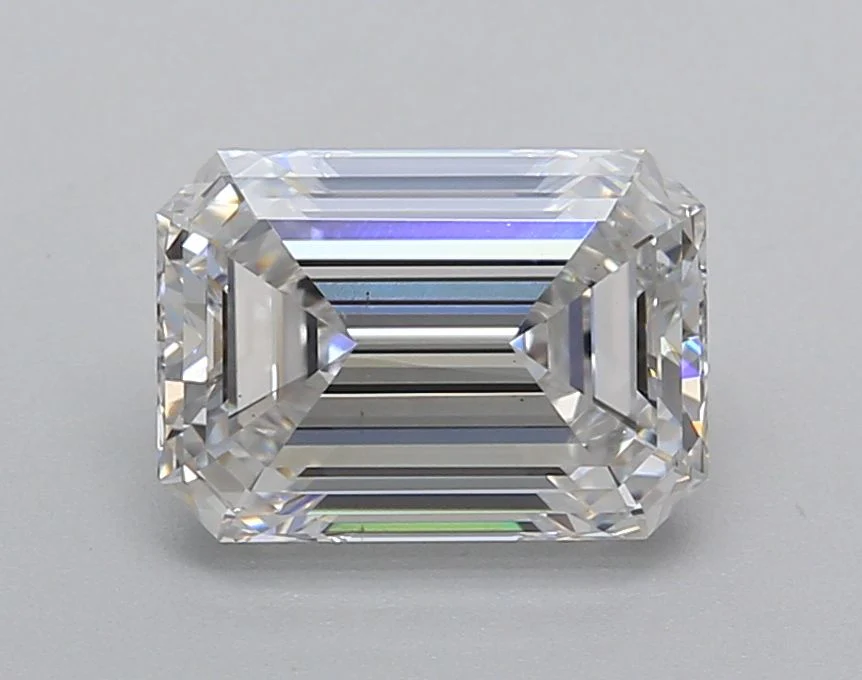 2.02 ct. F/VS2 Emerald Lab Grown Diamond