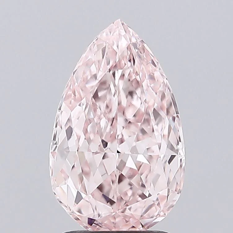 2.02 ct. Fancy Intense Pink/VS1 Pear Lab Grown Diamond