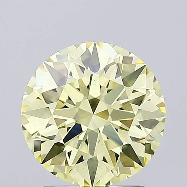 2.02 ct. Fancy Intense Yellow/VS1 Round Lab Grown Diamond