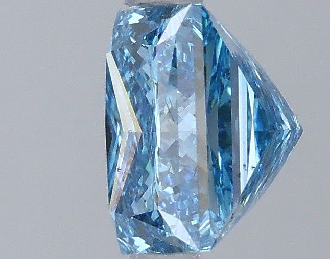 2.02 ct. Fancy Vivid Blue/SI1 Princess Lab Grown Diamond