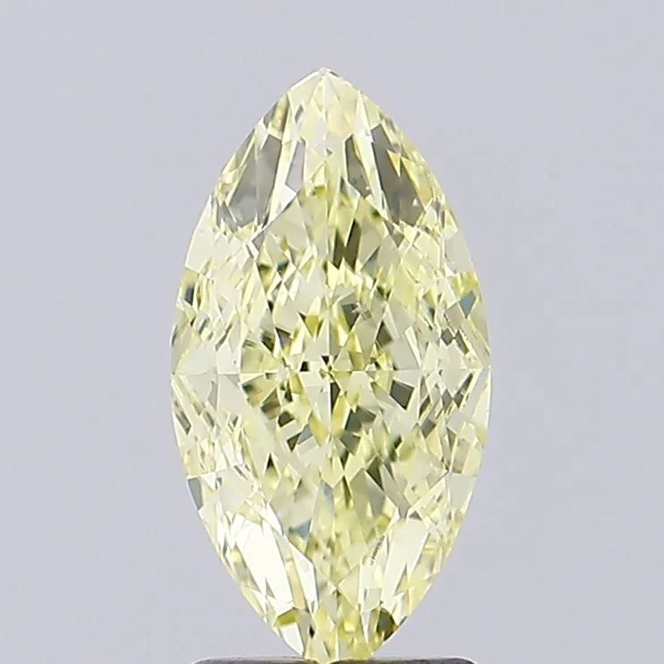 2.02 ct. Fancy Yellow/VVS2 Marquise Lab Grown Diamond