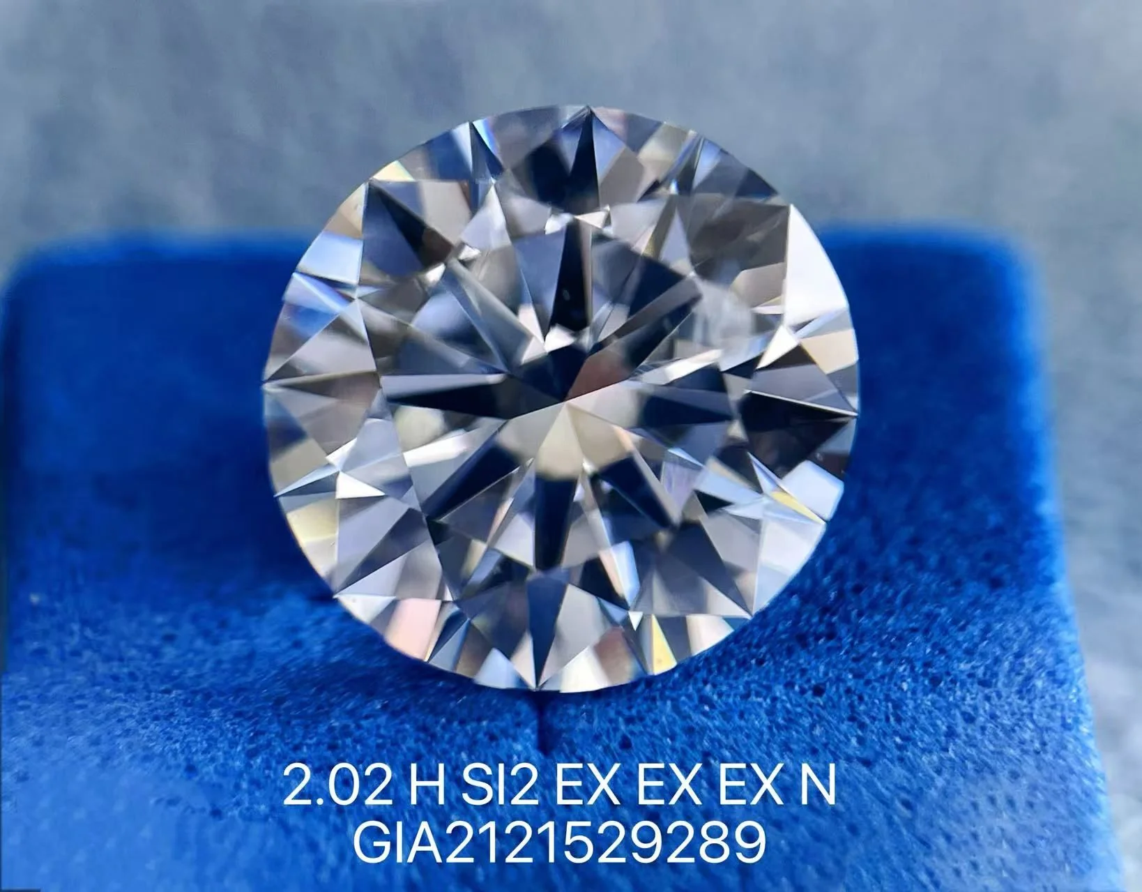 2.02 ct. H/SI2 Round Diamond