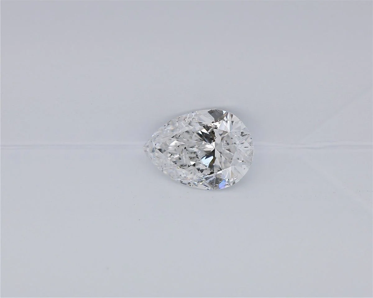 2.03 ct. D/SI2 Pear Diamond