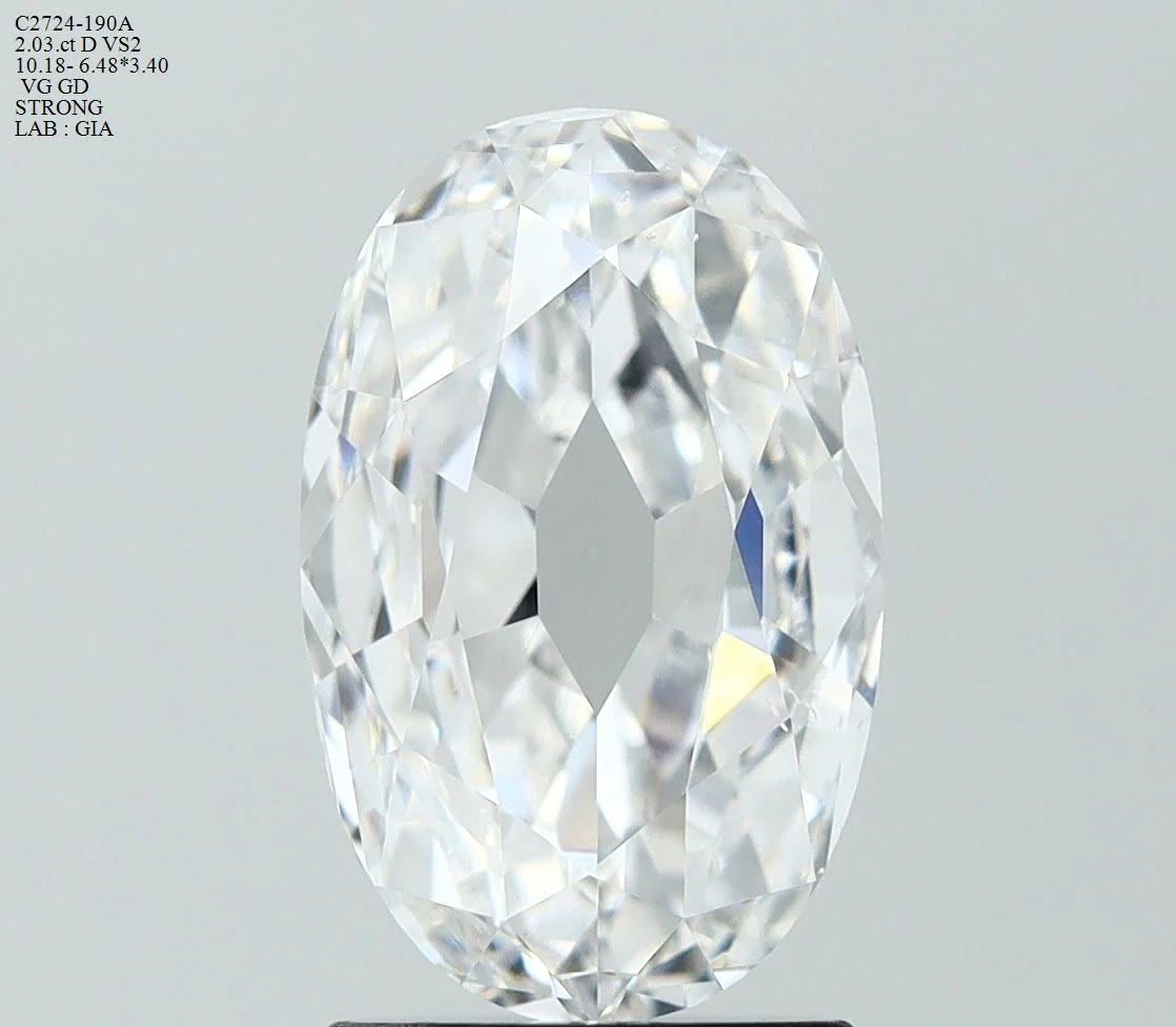 2.03 ct. D/VS2 Old Miner Diamond