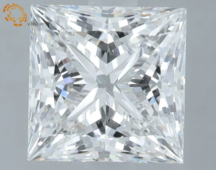 2.03 ct. F/VVS2 Princess Lab Grown Diamond