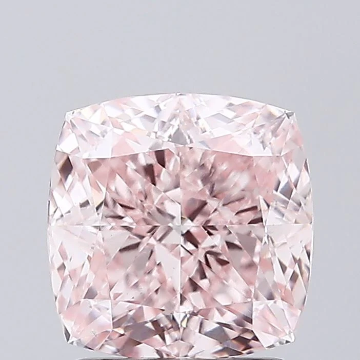 2.03 ct. Fancy Intense Pink/VS2 Cushion Modified Lab Grown Diamond