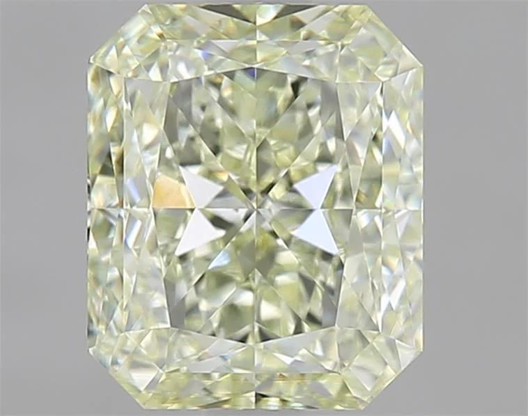 2.03 ct. Fancy Light Green/VS1 Radiant Diamond