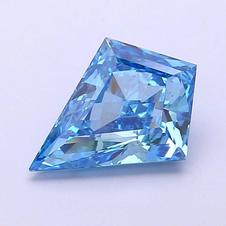 2.04 ct. Fancy Vivid Blue/VS2 Kite Lab Grown Diamond