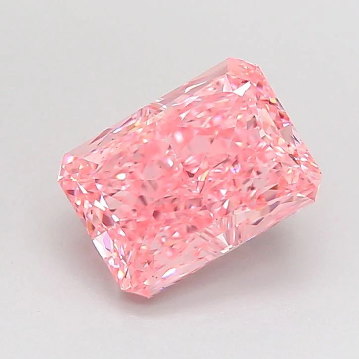 2.04 ct. Fancy Vivid Pink/VS1 Radiant Lab Grown Diamond