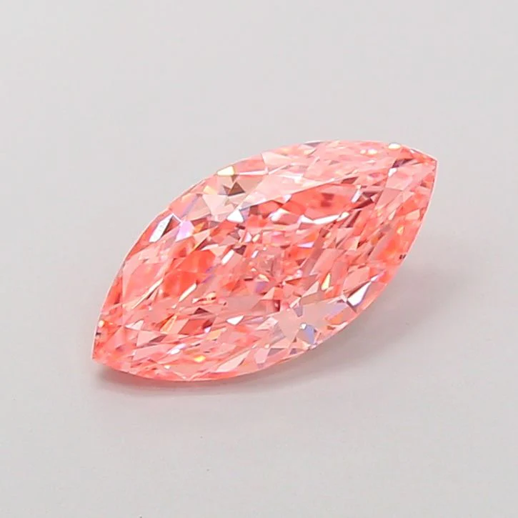 2.04 ct. Fancy Vivid Pink/VS2 Marquise Lab Grown Diamond