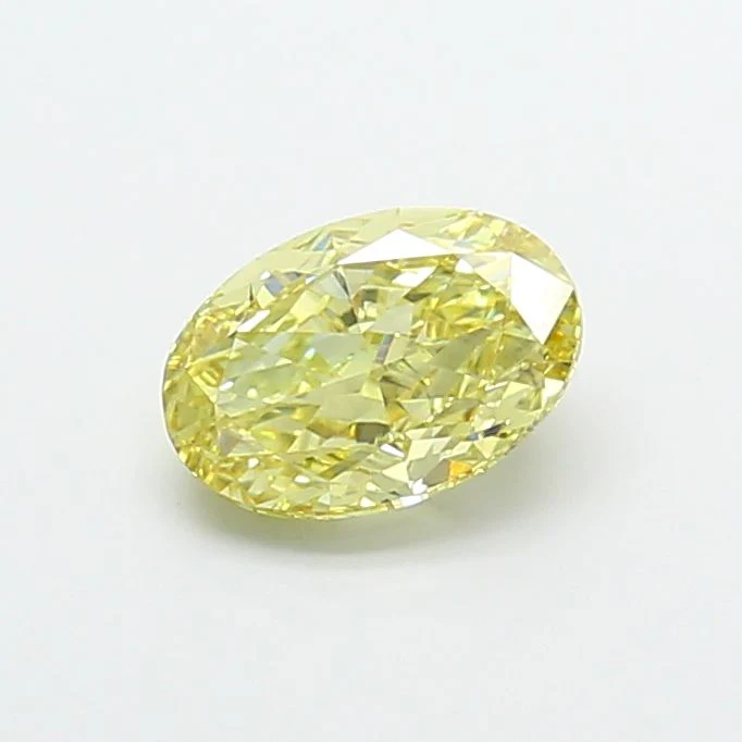2.04 ct. Fancy Yellow/VS2 Oval Lab Grown Diamond