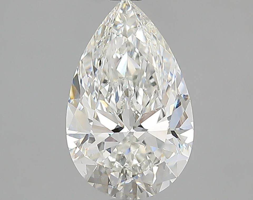 2.04 ct. H/SI1 Pear Diamond