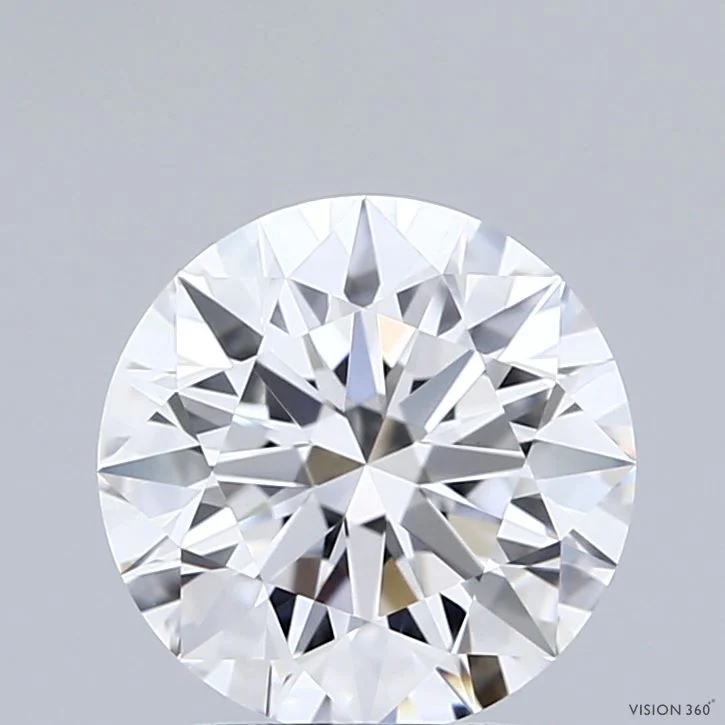 2.05 ct. D/VVS2 Round Lab Grown Diamond - Image 2