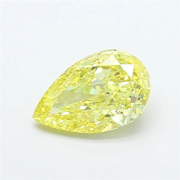 2.05 ct. Fancy Intense Yellow/VS2 Pear Lab Grown Diamond