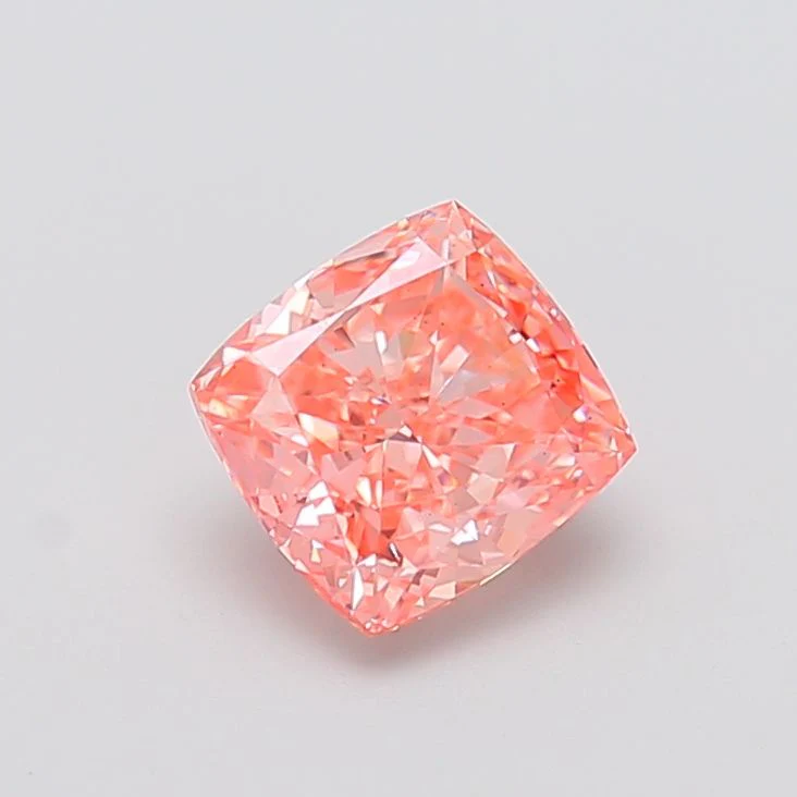 2.05 ct. Fancy Vivid Pink/VS1 Cushion Modified Lab Grown Diamond