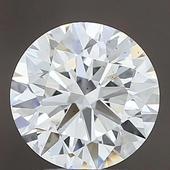 2.06 ct. F/SI1 Round Lab Grown Diamond