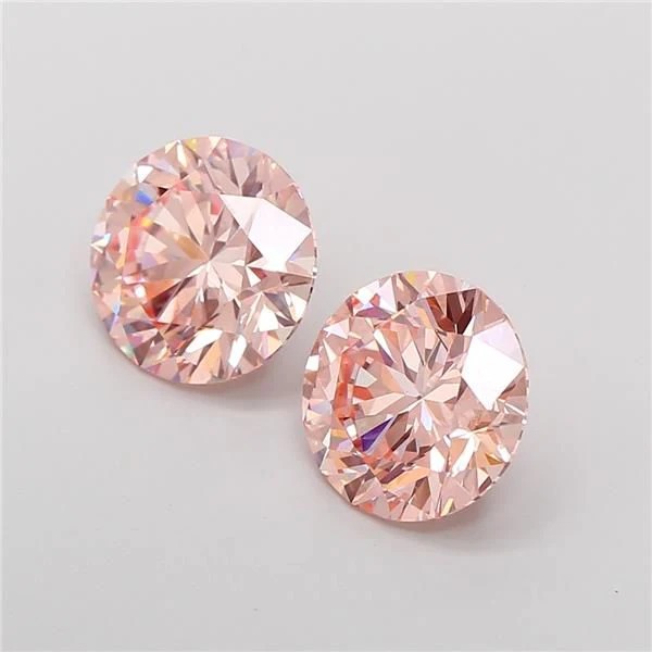 2.06 ct. Fancy Intense Pink/VS1 Round Lab Grown Diamond - Image 2