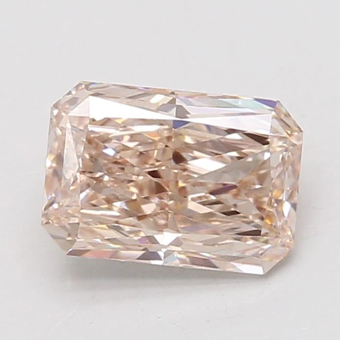 2.06 ct. Fancy Light Brown/VS2 Radiant Lab Grown Diamond