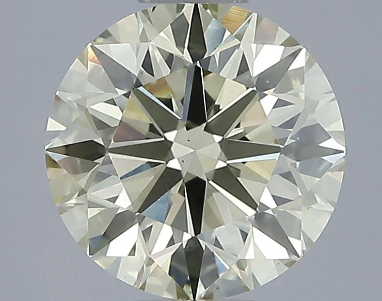 2.06 ct. Fancy Light Yellow/VS2 Round Diamond