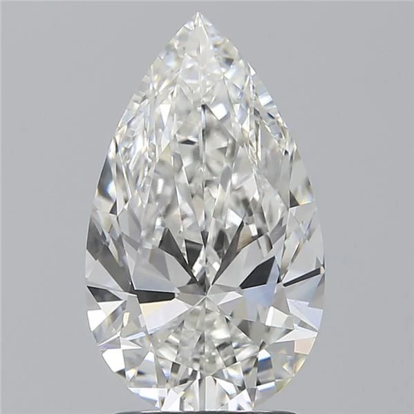2.07 ct. F/VVS2 Pear Lab Grown Diamond
