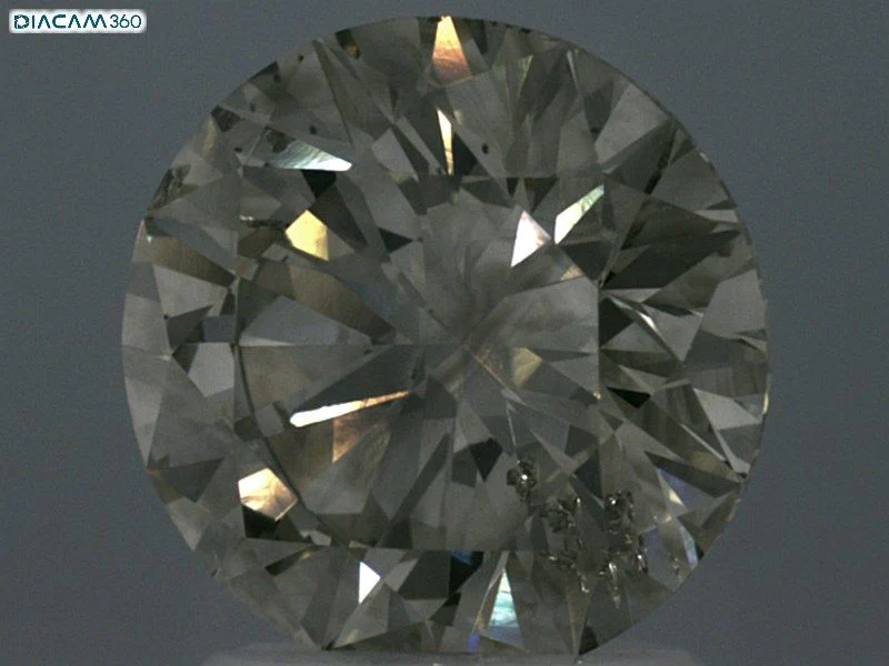 2.07 ct. S-T/I1 Round Diamond