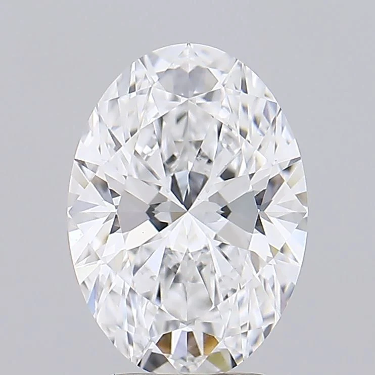 2.08 ct. D/VVS2 Oval Lab Grown Diamond