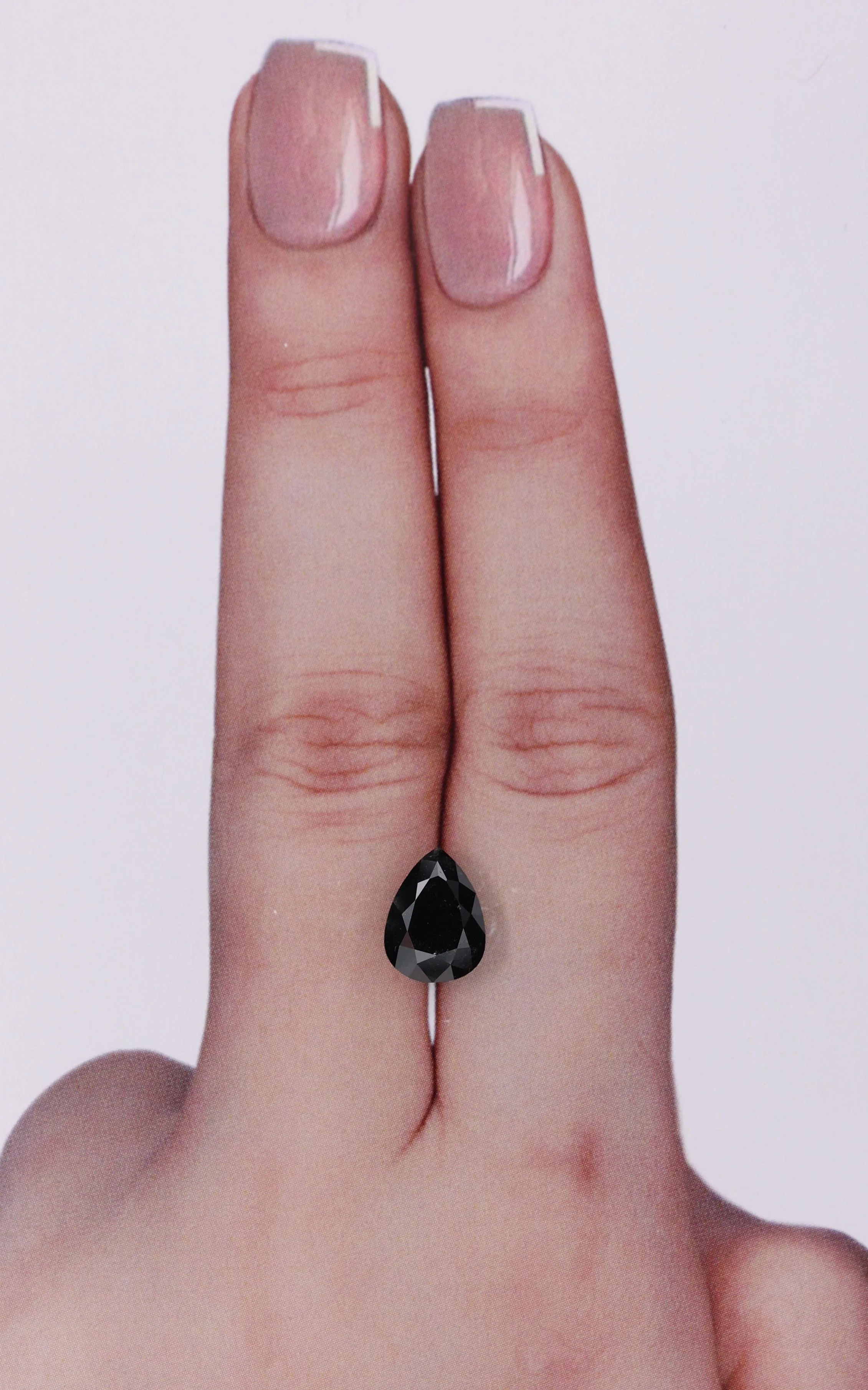 2.08 ct. Fancy Black/VVS2 Pear Diamond