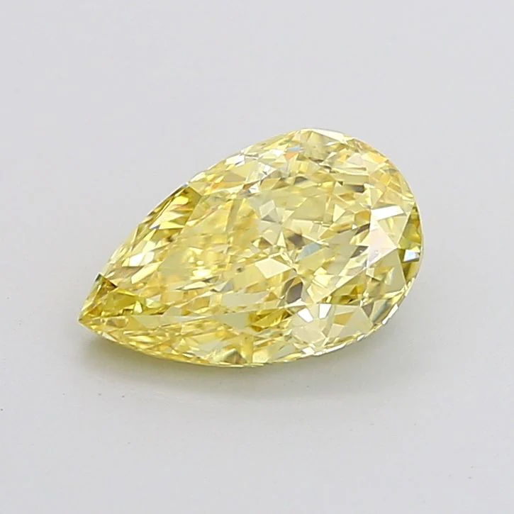 2.08 ct. Fancy Yellow/VS1 Pear Lab Grown Diamond