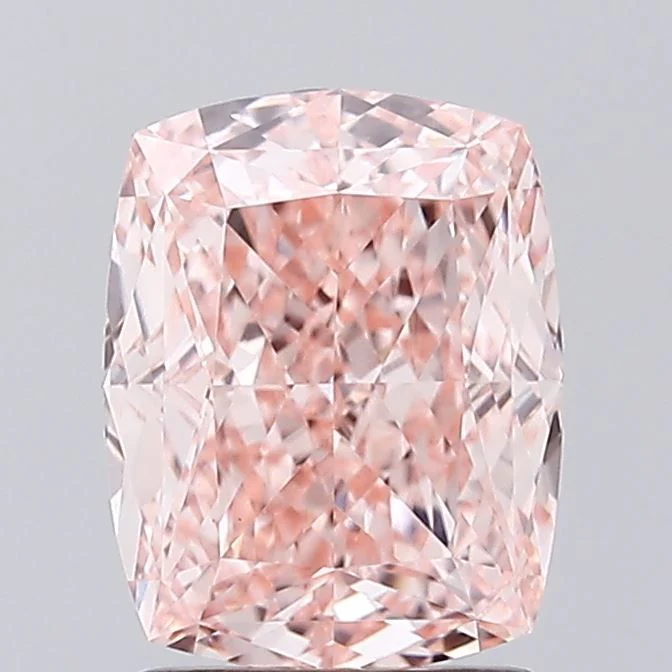 2.09 ct. Fancy Intense Pink/VVS2 Cushion Modified Lab Grown Diamond - Image 2
