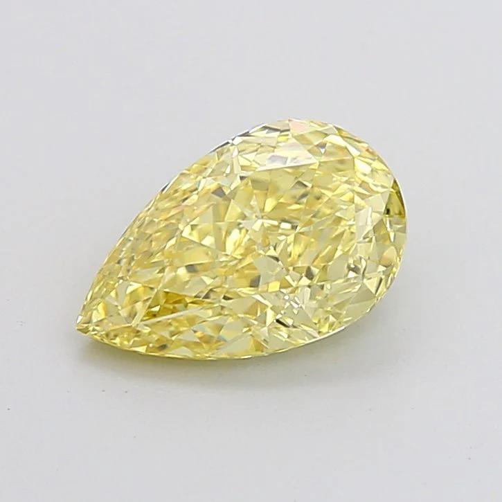 2.09 ct. Fancy Intense Yellow/VVS2 Pear Lab Grown Diamond