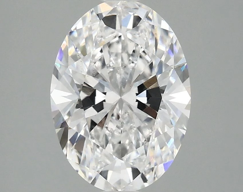 2.10 ct. D/VS2 Oval Lab Grown Diamond