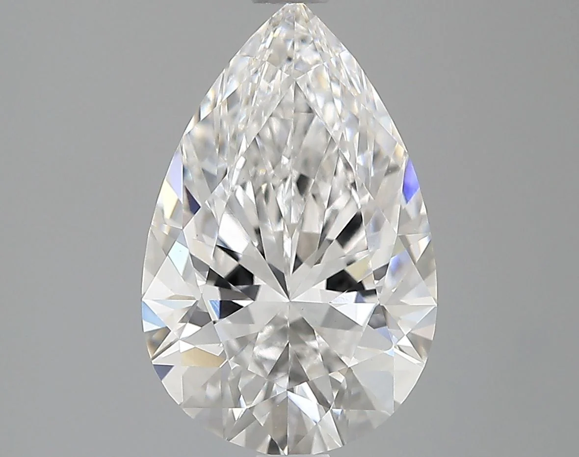 2.10 ct. E/VVS2 Pear Lab Grown Diamond